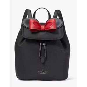 NEW! Disney X Kate Spade New York Minnie 3d Flap Backpack
